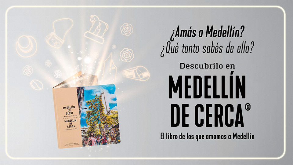 Libro y guía turística de Medellín