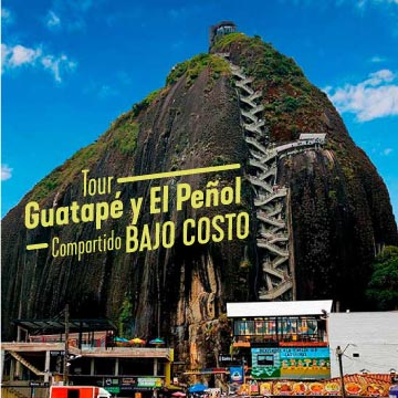 Tour Guatapé y El Peñol bajo costo