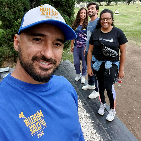 Visit to Pablo Escobar's tomb - Medellin Up Close Tours